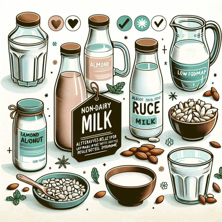 easy non dairy milk alternatives for ibs sufferers that are low fodmap