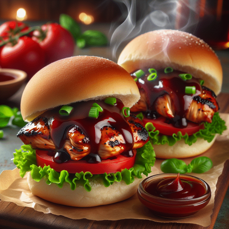 easy low fodmap BBQ chicken sliders