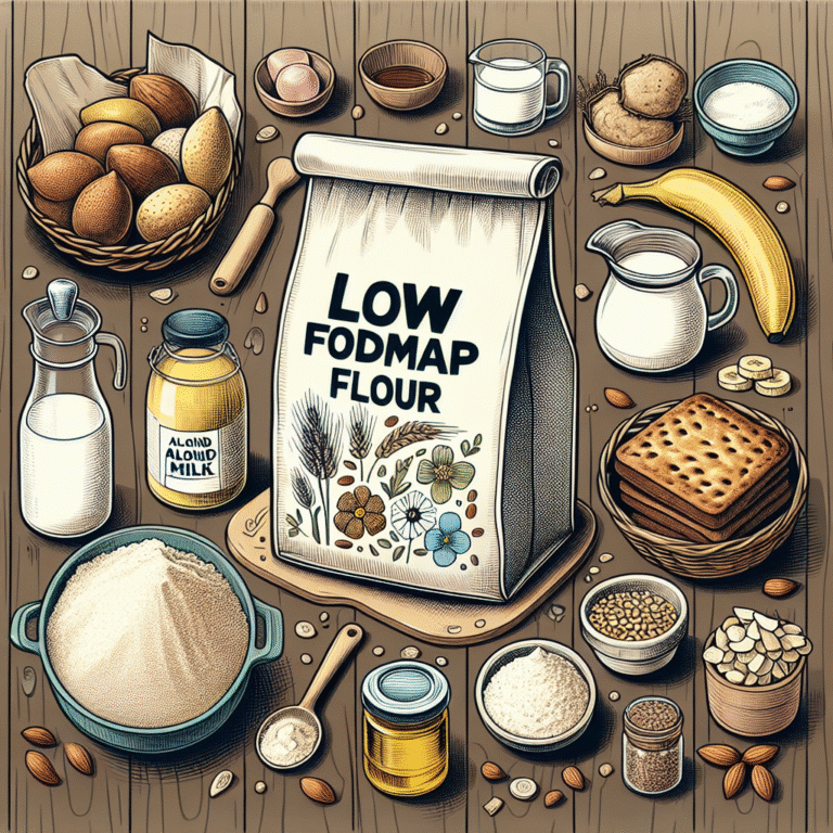 best low fodmap substitute for wheat flour in baking recipes