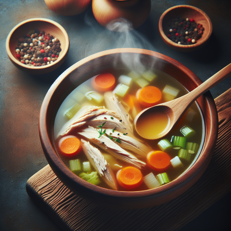 easy low fodmap chicken soup for soothing comfort